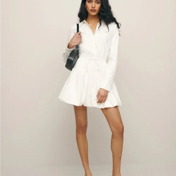 NWT Reformation Moira Dress White - Picture 1 of 3